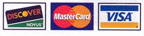 master card and visa accepted